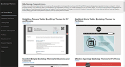 Desktop Screenshot of bootstrapthemez.com